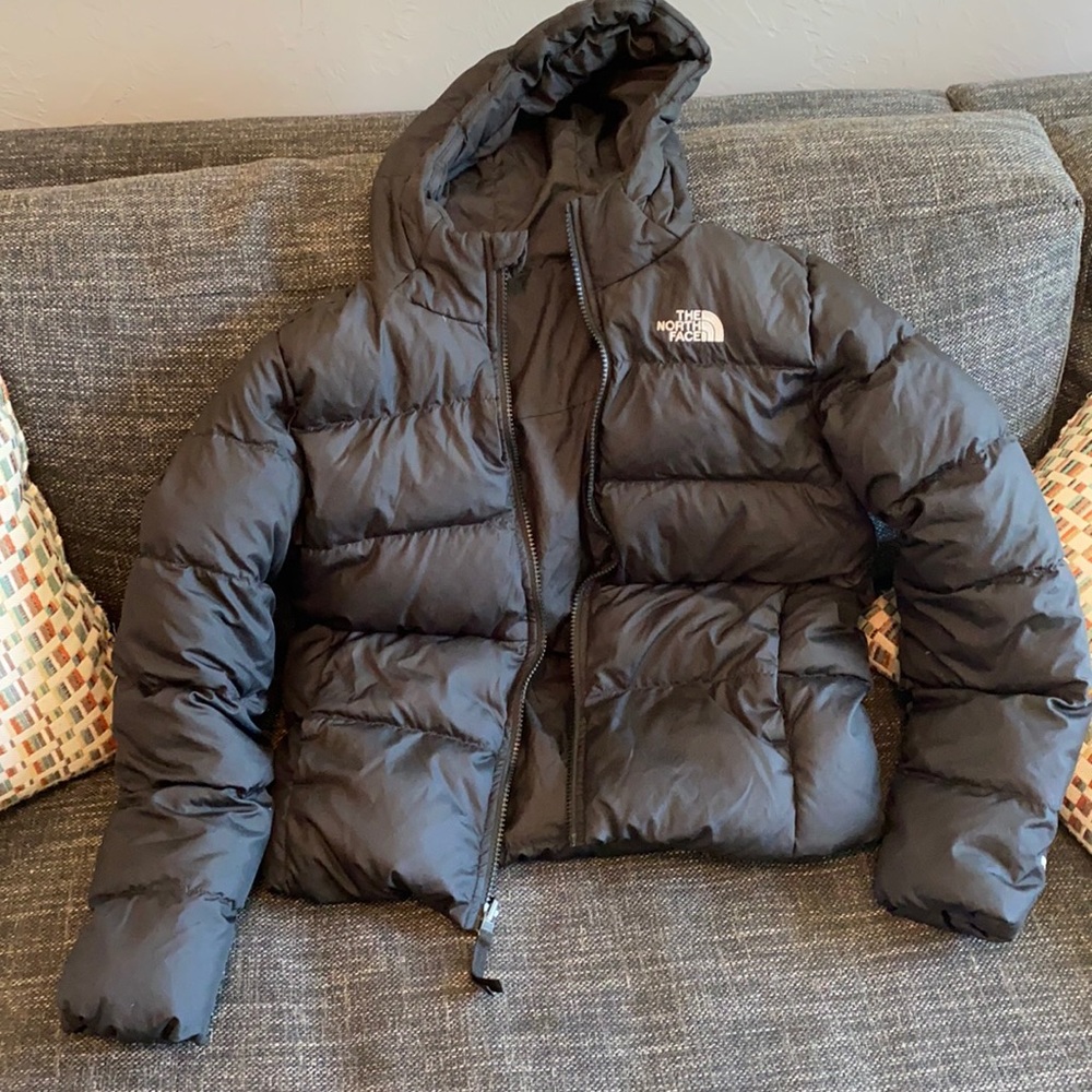 Black North Face coat NWOT